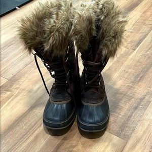 Sorel tall winter boots!